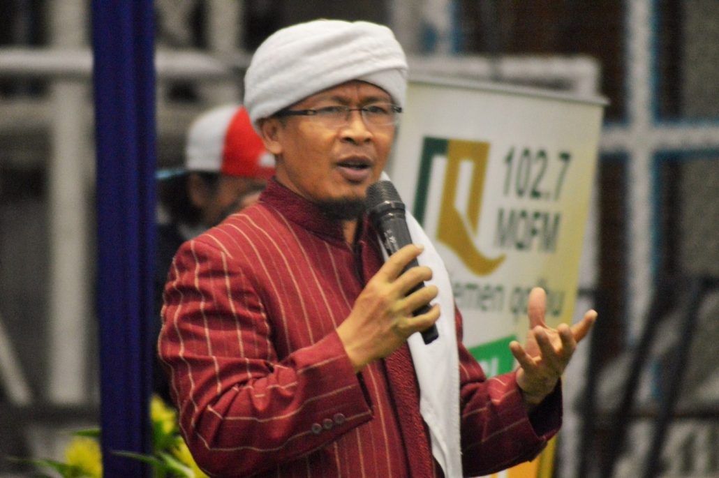 Ulama kondang Abdullah Gymnastiar atau disapa Aa Gym. Sumber laman resmi https://www.daaruttauhiid.org/