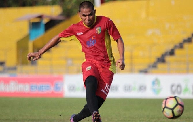Aldino Herdianto rekrutan baru Semen Padang FC/Foto Jawa Pos