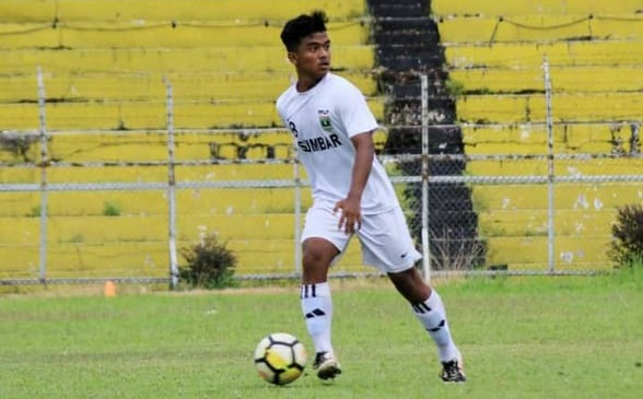 Geno Nofiansyah, talenta muda Semen Padang FC. (foto: AMY)