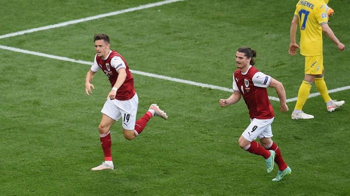 Austria, akhirnya lolos ke 16 besar. (foto: reuters)