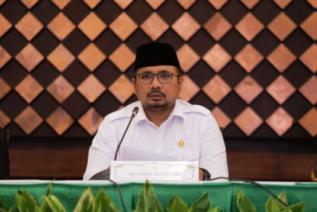 Menteri Agama Yaqut Cholil Qoumas