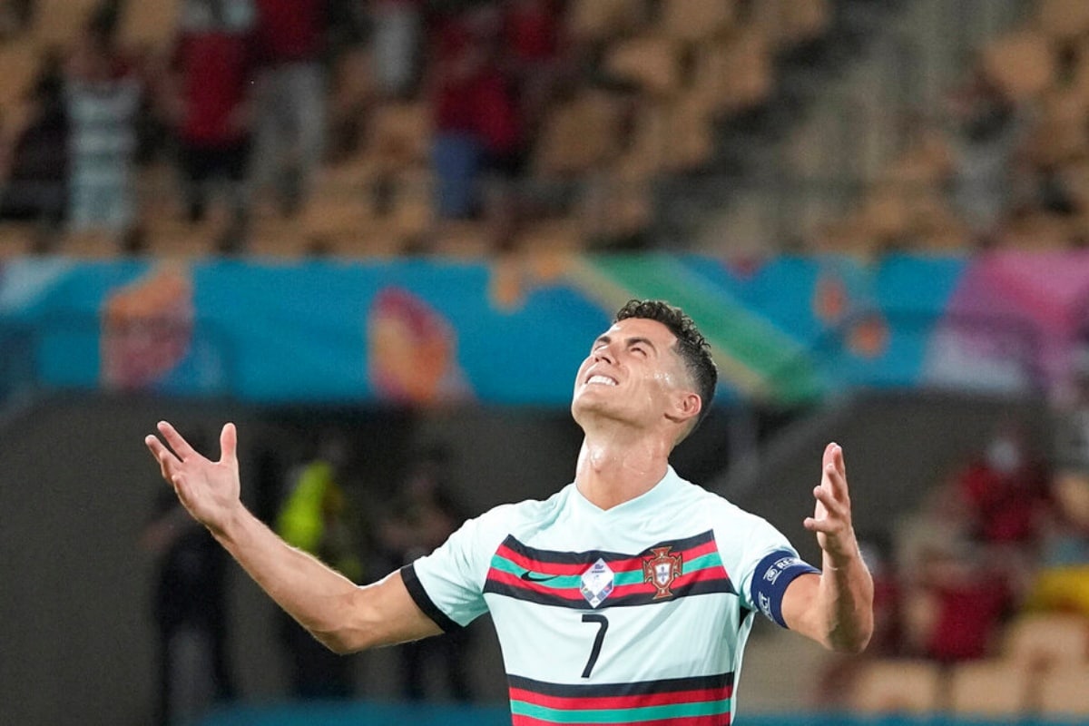 Cristiano Ronaldo, top skor Euro 2021. (foto: AP)