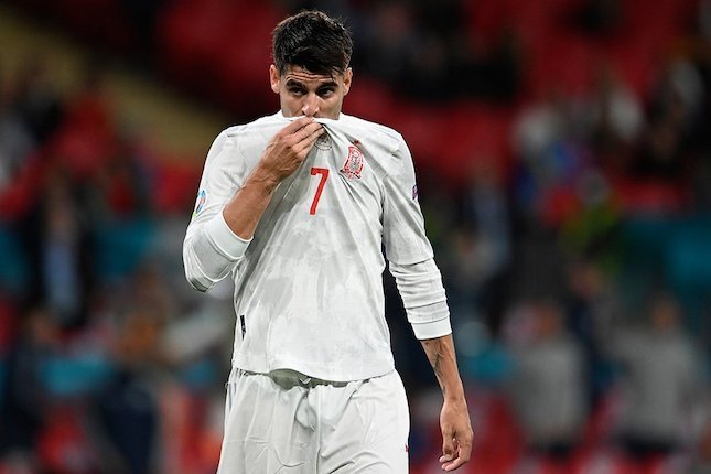 Alvaro Morata, biang keladi gagalnya Spanyol ke final. (foto: AP)