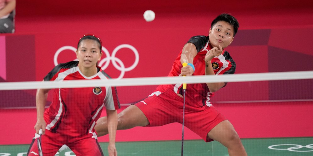 Ganda putri Indonesia, Greysia Polii/Apriani Rahayu, lolos ke final. (foto: NOC)