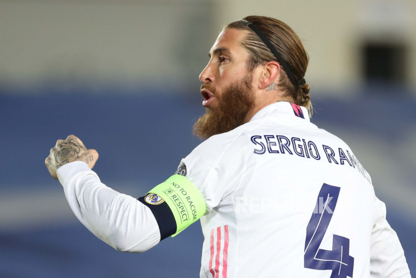 Jersey no 4 Real Madrid milik Sergio Ramos, siapa yang akan memakai? (foto: real madrid)