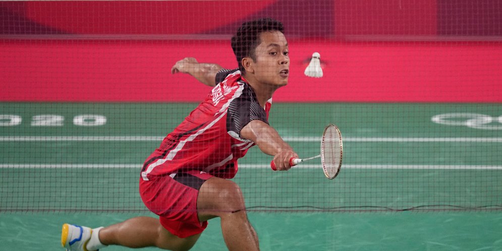 Anthony Ginting lolos ke semifinal Olimpiade Tokyo. (foto: NOC)