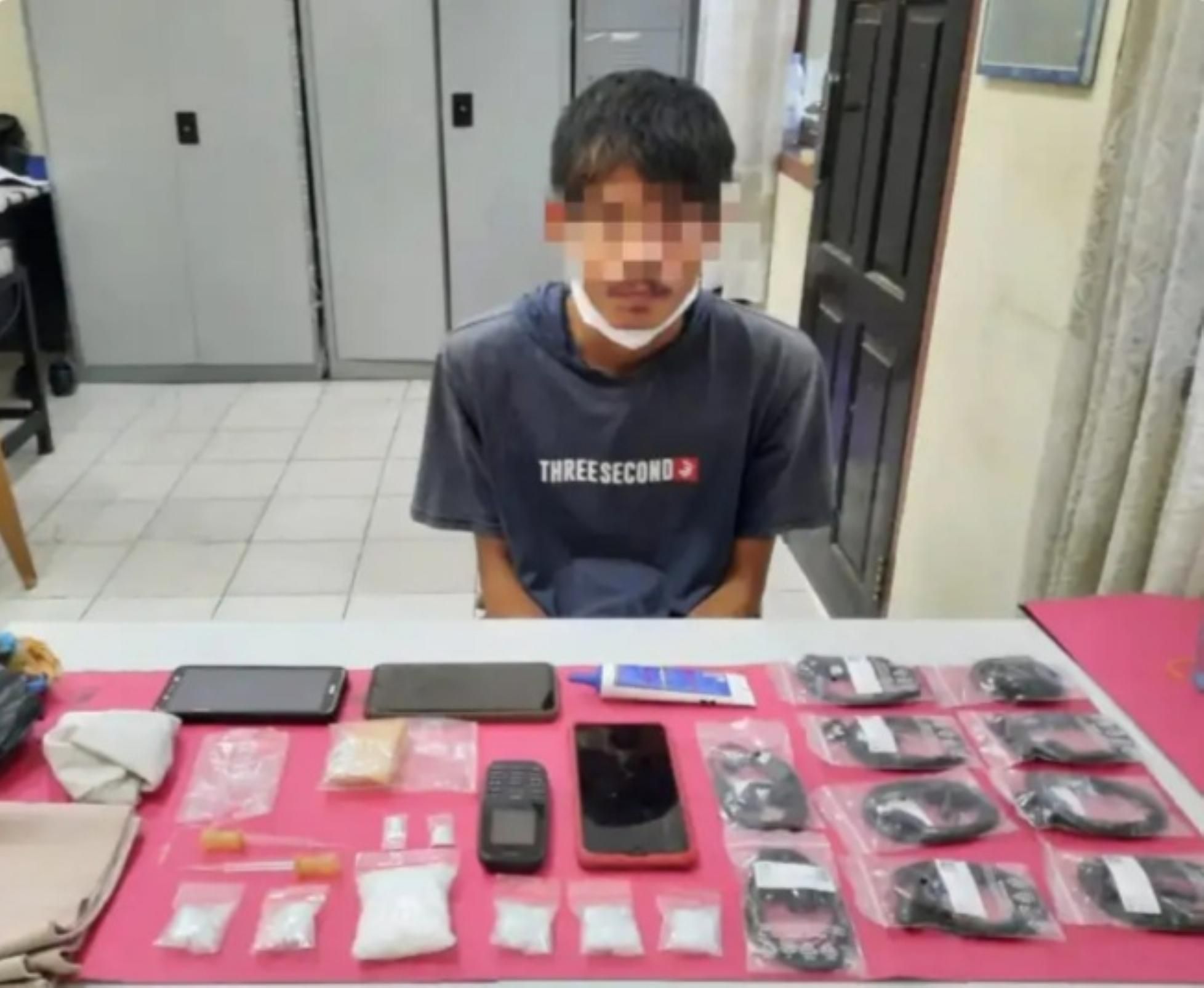 Pelaku penyelundupan sabu ke Lapas IIA Bangkinang