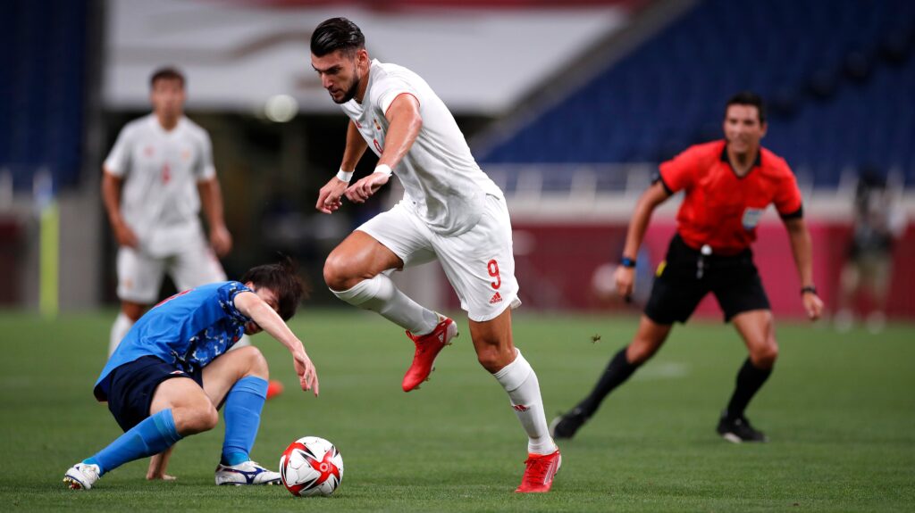 Spanyol lolos ke final sepakbola putra Olimpiade Tokyo. (foto: reuters)
