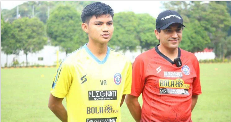 Genta Alparedo dan Eduardo Almeida..