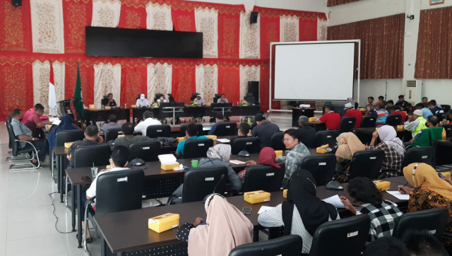 Teknical meeting KONI Padang bersama cabor dan kecamatan.