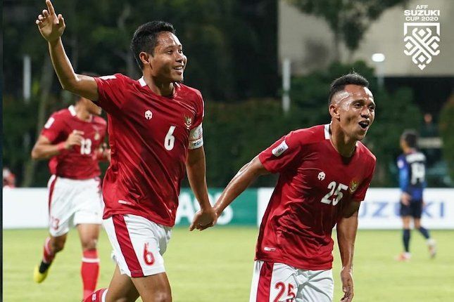 Indonesia, lolos ke semifinal AFF 2021. (foto:pssi)