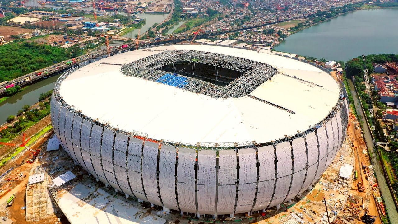 Jakarta Internasional Stadium, sudah rampung diatas 90 persen. (foto: JIS)