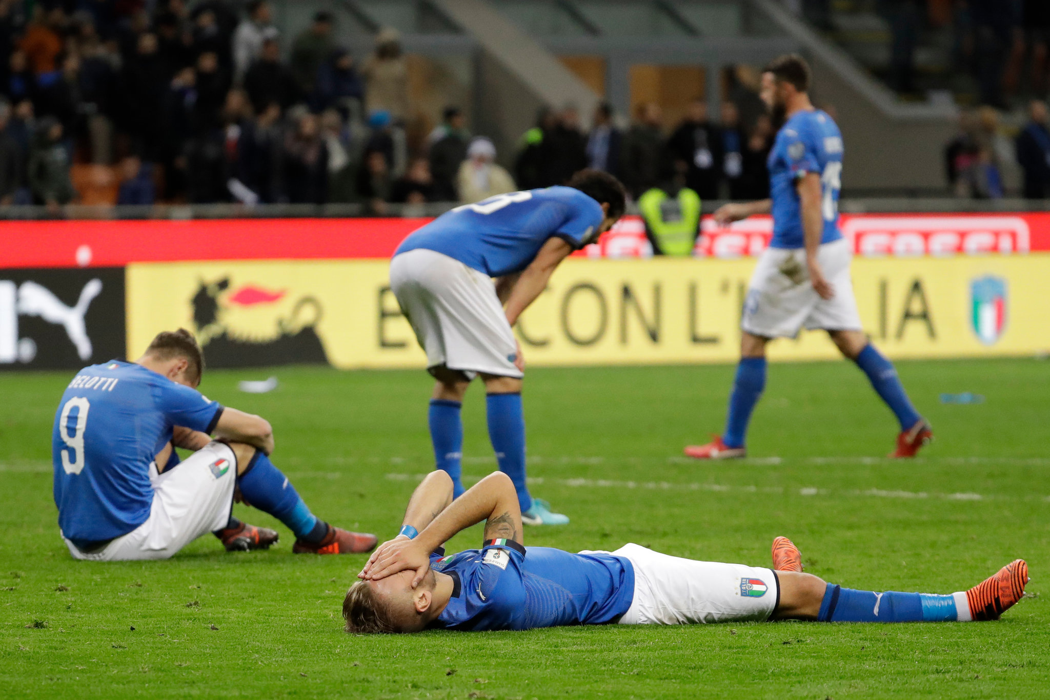 Italia gagal ke Piala Dunia 2022. (reuters)