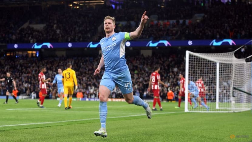 Kevin de Bruyne, cetak gol kemenangan Manchester City. (reuters)