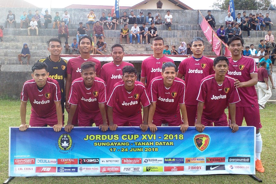 Jordus FC, tuan rumah turnamen Jordus Cup di Sungayang. (ist)