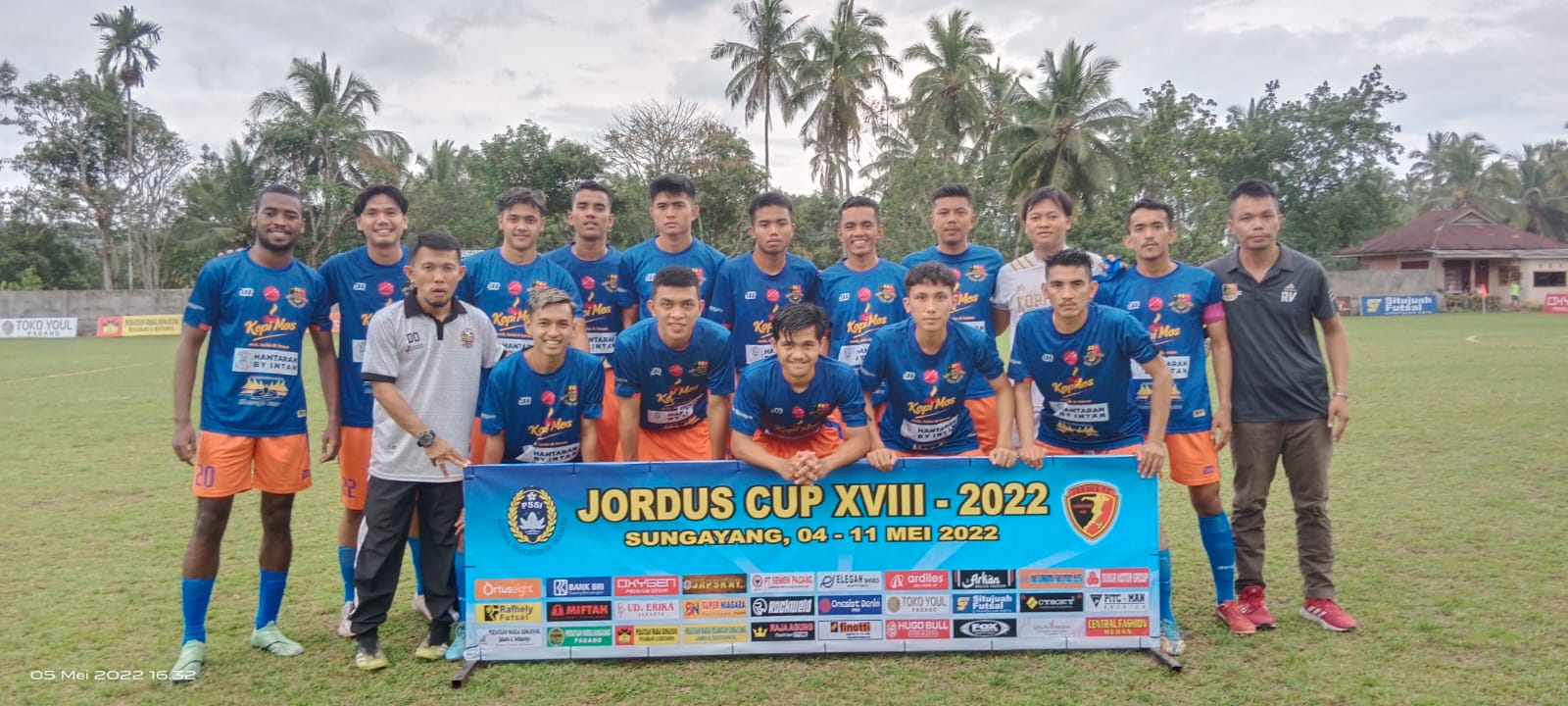 Kopi Mos FC lolos ke semifinal setelah menang atas Gasliko 