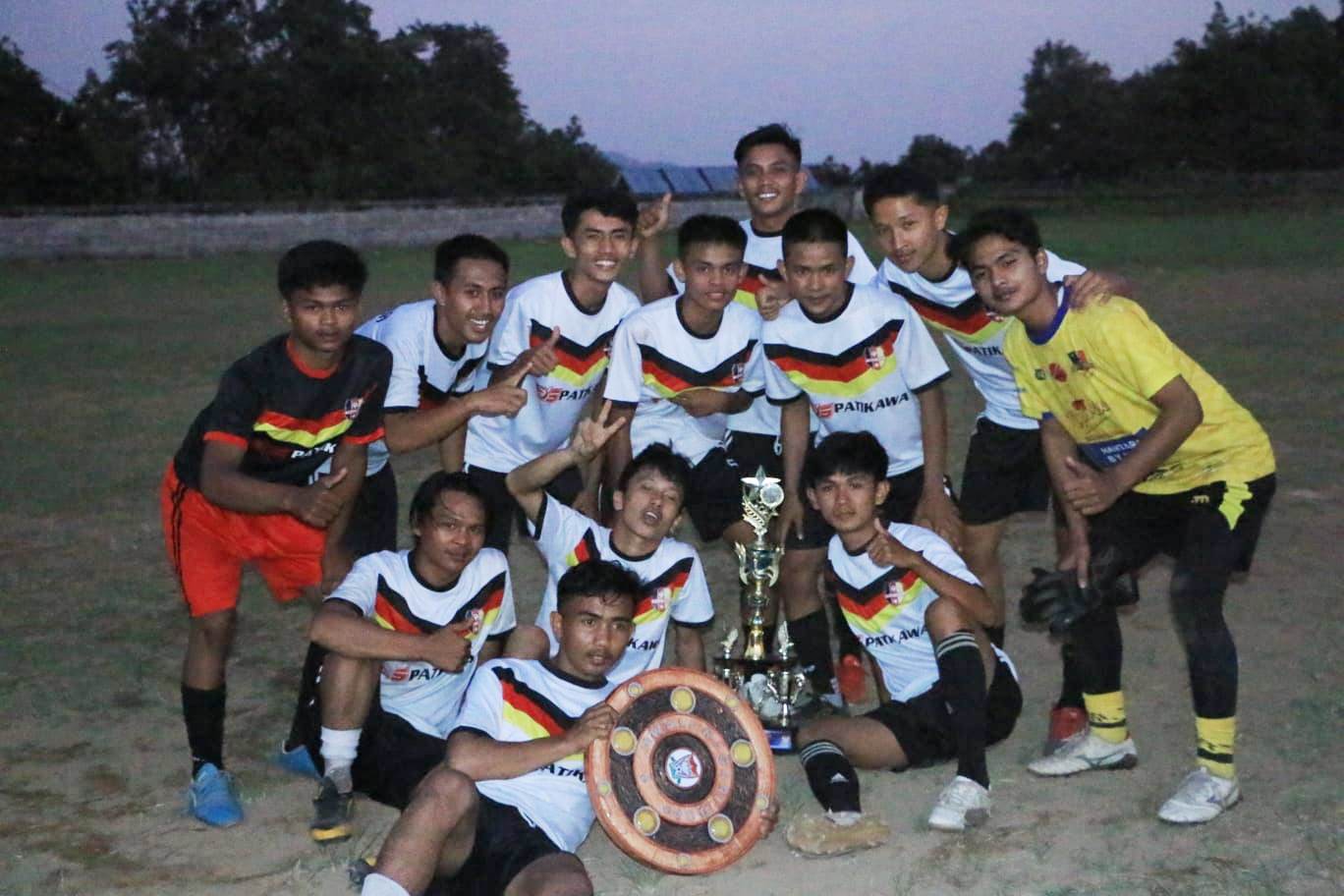 Tim tuan rumah PSSP B Paninjauan, juara Walinagari Cup III 2022 Paninjauan (ist)