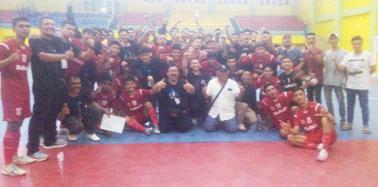 Rafhely FC usia menang 3-1 atas juara Sumut, Senin malam (foto: rajagopal wkwk)