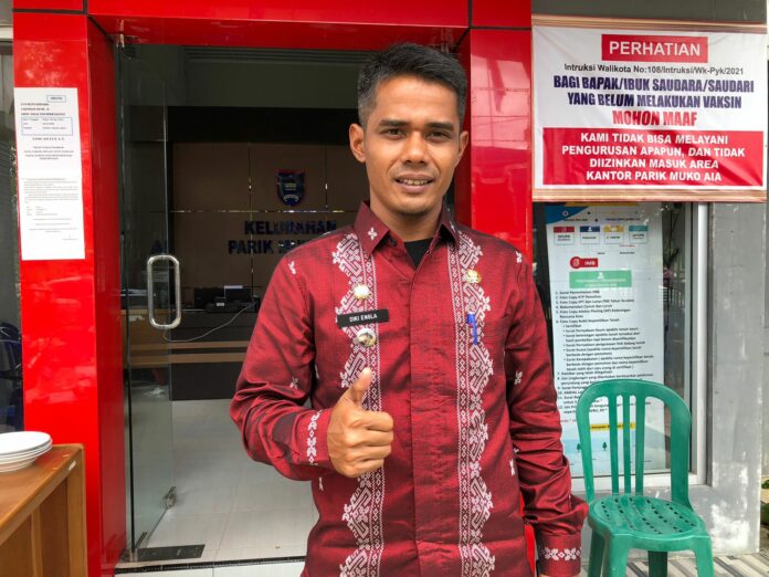 Diki Engla, ketua Askot PSSI Kota Payakumbuh