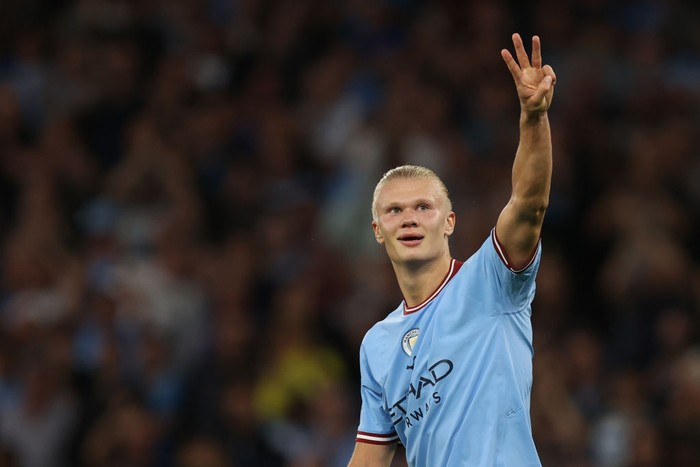 Erling Haaland, predator baru Liga Inggris. (reuters)