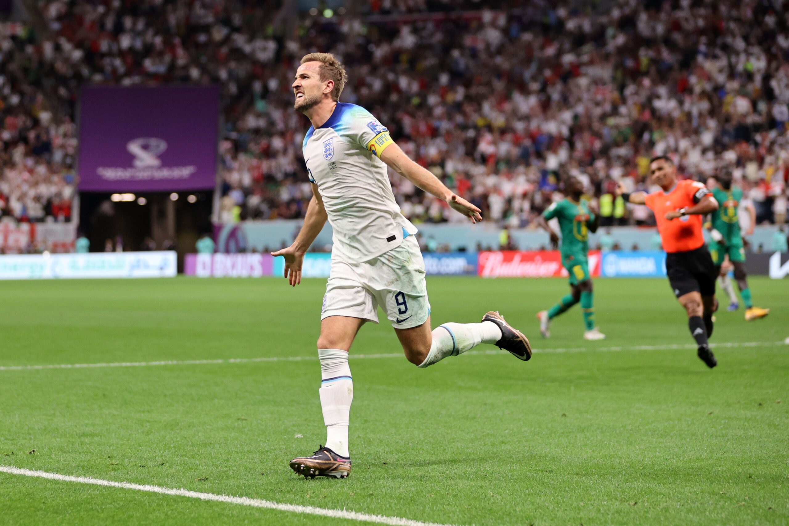 Harry Kane, buka kran gol di Piala Dunia 2022. (reuters)