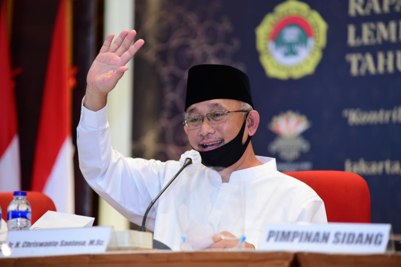 Ketua DPP Lembaga Dakwah Islam Indonesia (LDII) KH Chriswanto Santoso