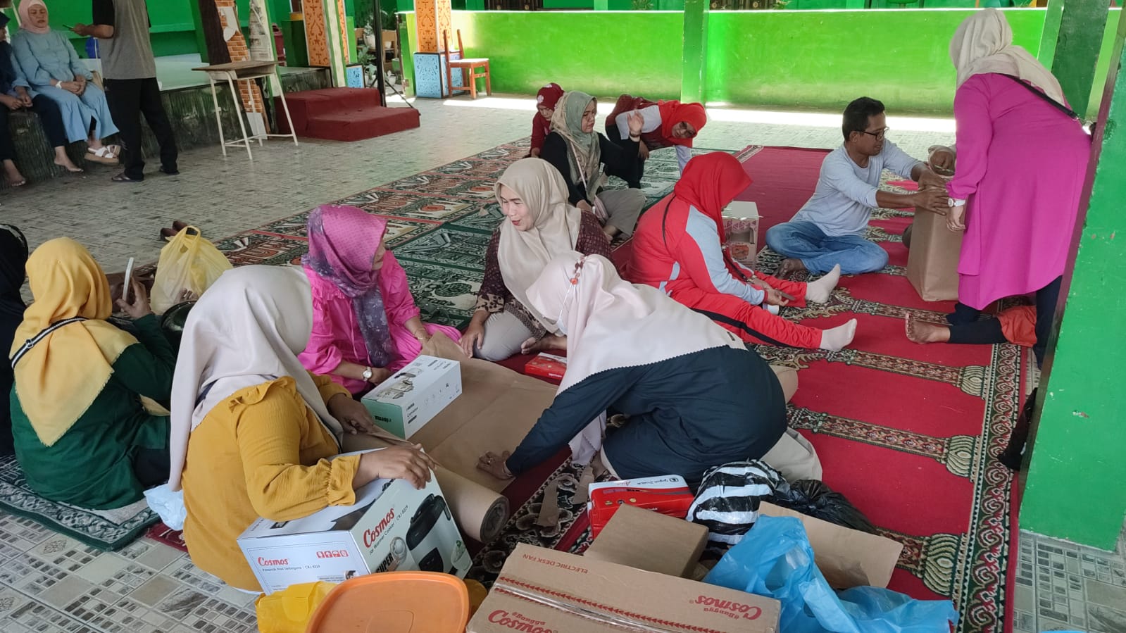 Persiapan Panitia Di SMP N 11 Padang