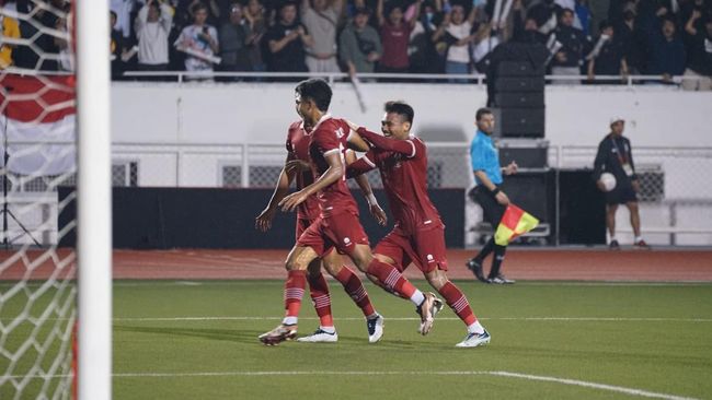 Timnas Indonesia menang 2-1 atas Filipina dan lolos ke semifinal Piala AFF 2022. (PSSI)