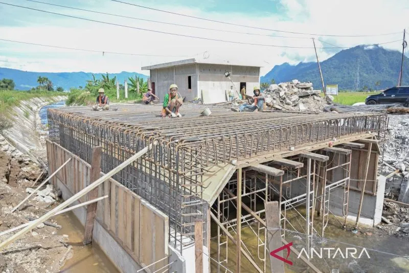 Gunakan APBD Sumbar 1,8 miliar, Pembangunan Jembatan Kurabik Agam Ditargetkan September 2023 Selesai