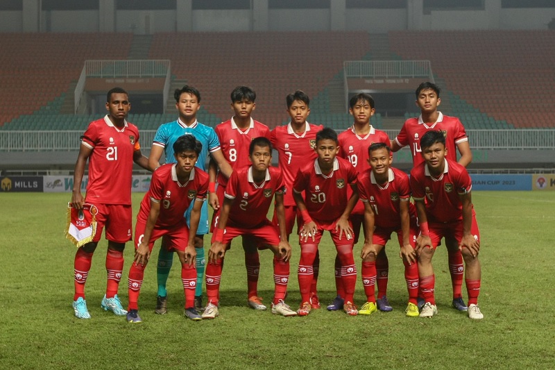 Timnas Indonesia U-17 yang akan trurun di Piala Dunia U-17 2023. (pssi)
