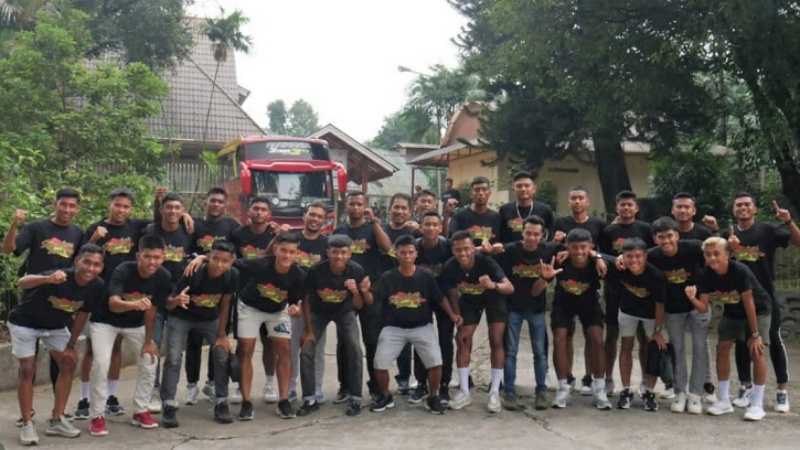 Tim sepakbola Porwil Sumbar, ditargetkan raih tiket PON 2024. (Ist)