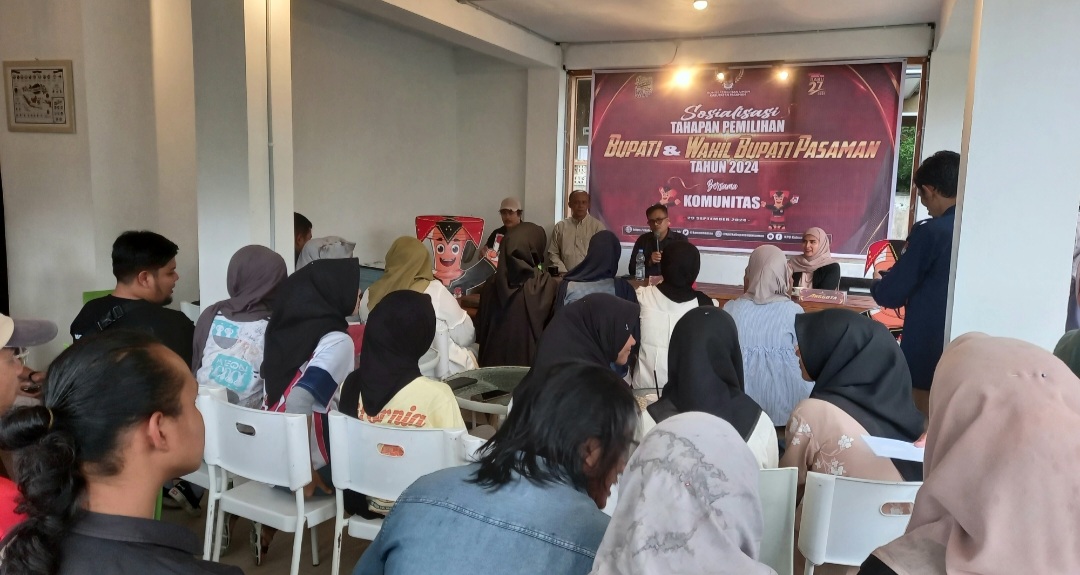 Salah satu kegiatan sosialisasi yang dilakukan KPU. (ist)