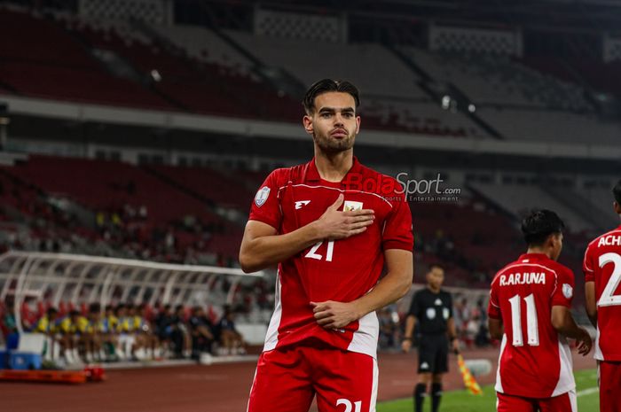 Jens Raven, striker Timnas Indonesia U-23, cetak enam gol lawan Brunei (bolasport). 
