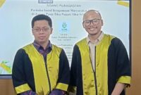 Dua dosen UIN Bukittinggi, Syafwan Rozi (kiri) dan Zulfan Taufik (kanan) mewakili Indonesia dalam Konferensi HAM Internasional di Surabaya.