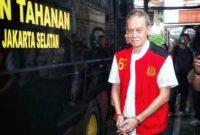 Fariz RM saat tiba di Pengadilan Negeri Jakarta Selatan