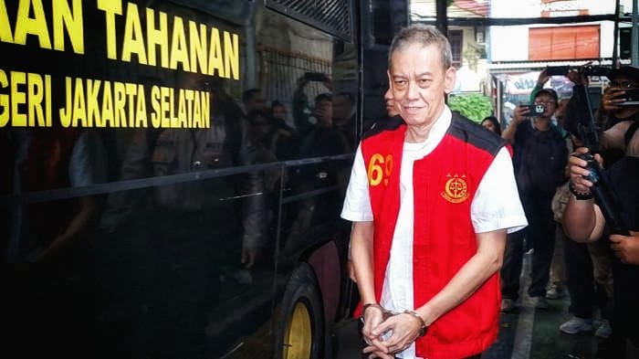 Fariz RM saat tiba di Pengadilan Negeri Jakarta Selatan
