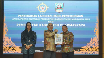 Pemkab Dharmasraya Raih WTP Murni Atas LKDP Tahun 2025 Dari BPK-RI