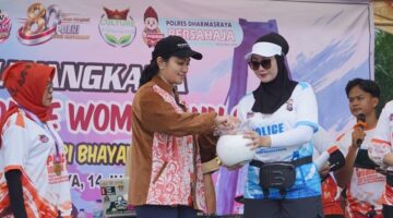 Peserta Road To Police Woman Run 2026 Di Gelar Polres Dharmasraya Membludak