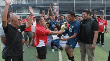Dominan Sejak Penyisihan, Humas FC Semen Padang Kampiun Mini Soccer JPS Cup 2026