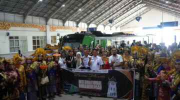 KAI Divre II Sumbar Sambut Delegasi dari 36 Negara pada IMLF 2026 di Stasiun BIM