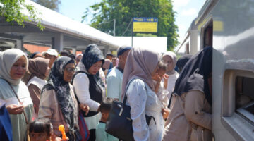 Hari Asyura, KA Pariaman Ekspres Layani 6.082 Pelanggan, Okupansi Tembus 143%