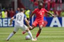 Ismail Kone man of the meatch Kanada vs Bosnia Herzegovina (foto: AFP)