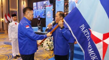 Mulyadi Kembali Terpilih Secara Aklamasi Jadi Ketua Partai Demokrat Sumbar