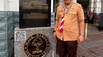 Andree Algamar Raih Penghargaan Bintang Seri Maharaja Lela Emas dari Malaysia
