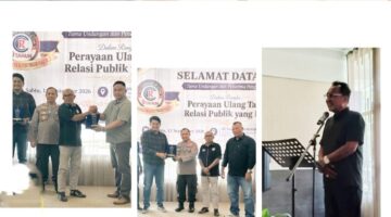 HUT ke-9 Relasipublik.com Digelar Meriah, Diakhiri Doa untuk Jurnalis yang Hilang