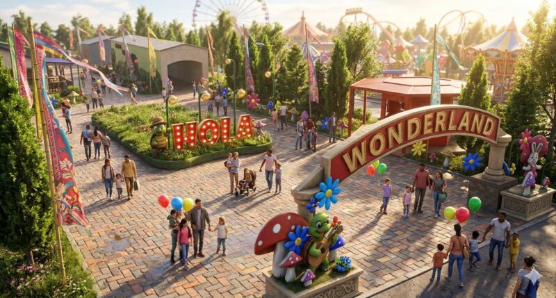 Wonderland menambah deretan fasilitas dalam kawasan