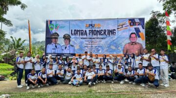 HUT Pasaman Belasan SMA Sederajat Ikuti Lomba Pionering