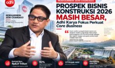 Kontrak Baru Adhi Karya Capai Rp8,9 Triliun, Moeharmein Sebut Kebutuhan Infrastruktur Nasional Terus Tumbuh
