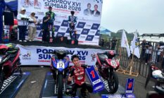 Balap Motor Padang Raih 3 Emas di Porprov Sumbar 2026, Dominasi Sejak Kualifikasi