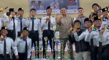 Tutup Kejurda FORBASI Sumbar 2026, Ronald Bernando: Baris-Berbaris Bentuk Disiplin dan Mentalitas